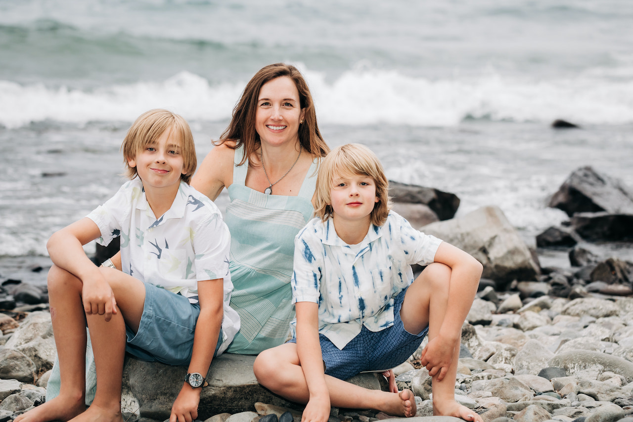 Kate Wilkins Family in Lake Tahoe